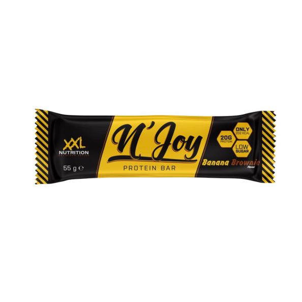 XXL Nutrition n'joy protein bar banana brownie 55 gr - 2