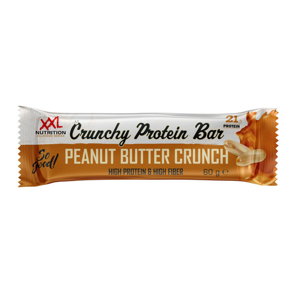 XXL Nutrition crucnhy protein bar peanut buttercrunch 60 gr - 2