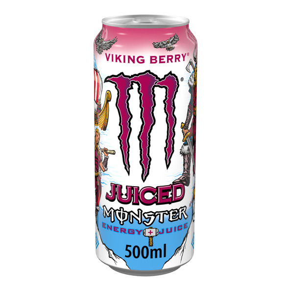 Monster juice viking berry blik 0.5 liter - 2