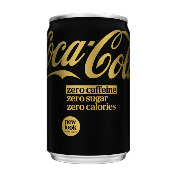 Coca cola zero sugar zero caffeine mini blik 15 cl - 2