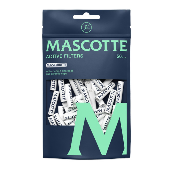 Mascotte active slim filters 50-pack - 2