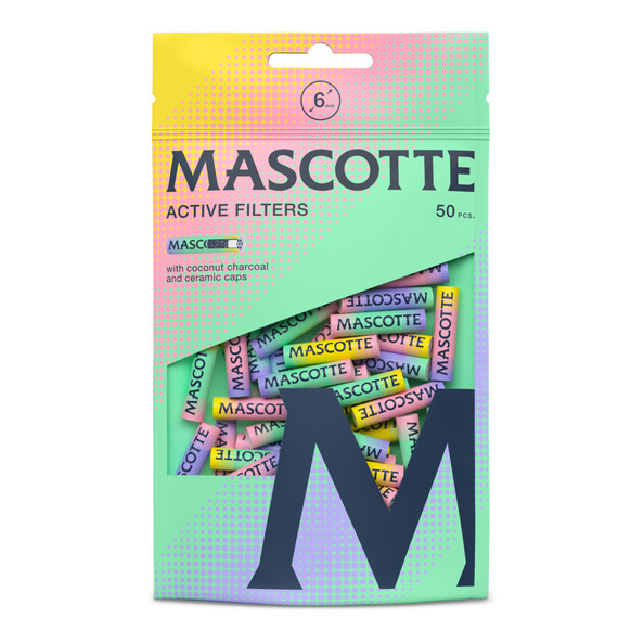 Mascotte bright colors active filters 50-pack - 2