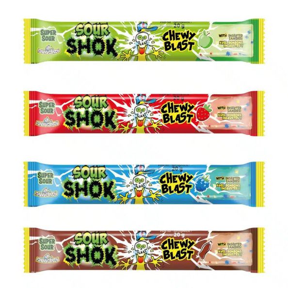 Sour shok chewy blast 20 gr - 2