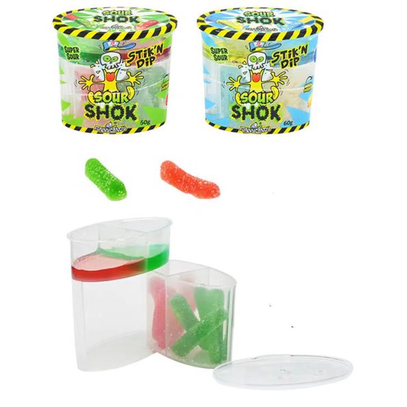 Sour shok stick 'n dip 60 gr - 2