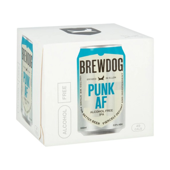 Brewdog punk alcohol free blik 33 cl - 2