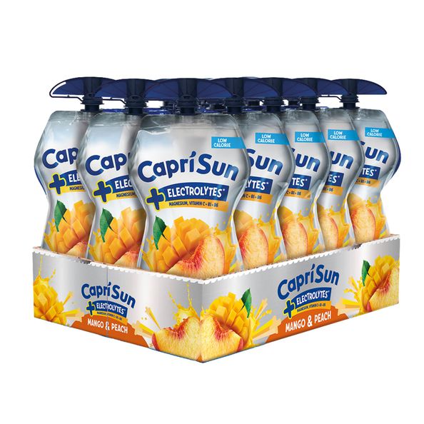 Capri-sun+ electrolytes mango & peach 330ml pouch - 2