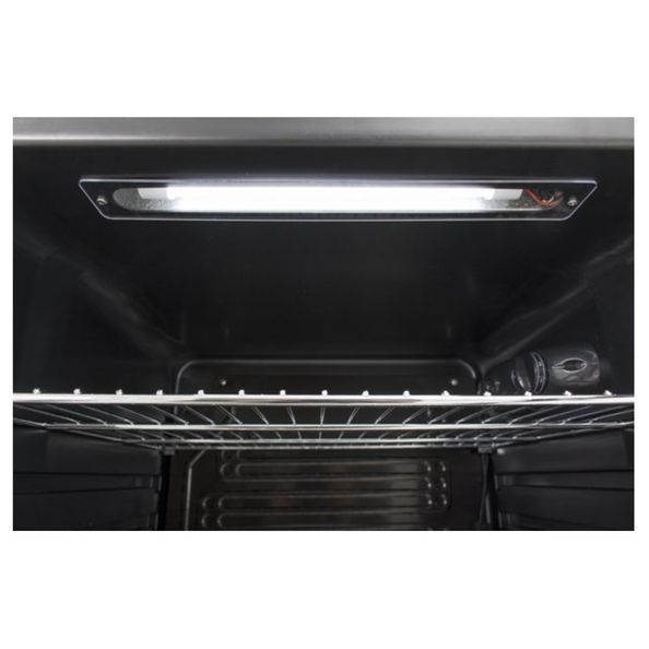 Husky glasdeur koeler 130 liter zwart KK110 -BKCNS-BK-HU - 3