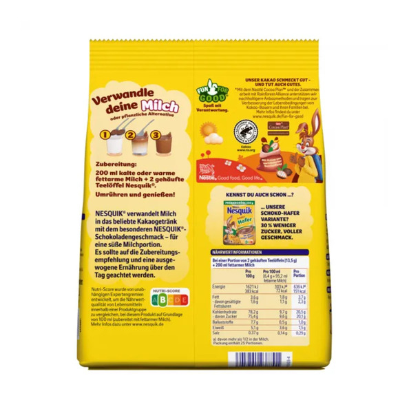 Nesquik original nachfullbeutel 350gr. a14 - 2