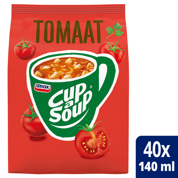 Unox Cup-a-Soup vending Tomaat 40 x 140 ml x 4 - 2