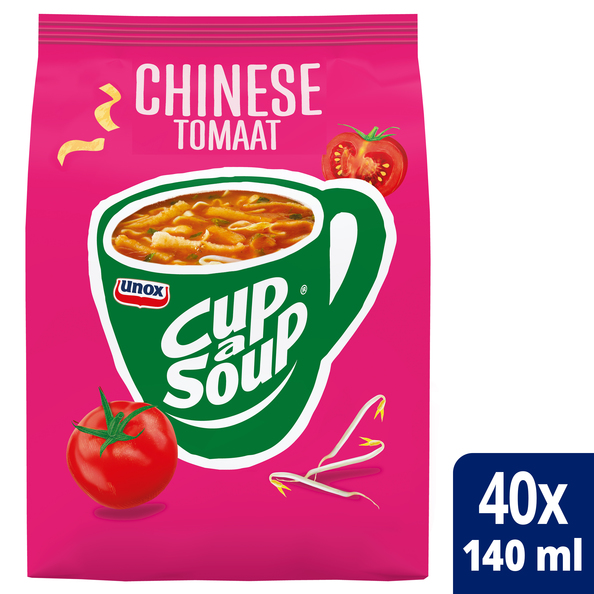 Unox Cup-a-Soup vending Chinese Tomaat 40 x 140 ml  x 4 - 2