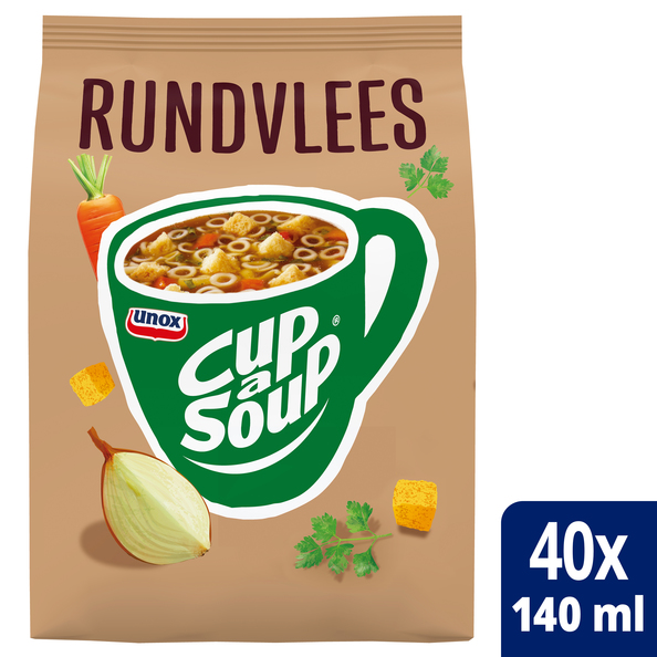 Unox Cup-a-Soup vending Rundvlees 40 x 140 ml x 4 - 2
