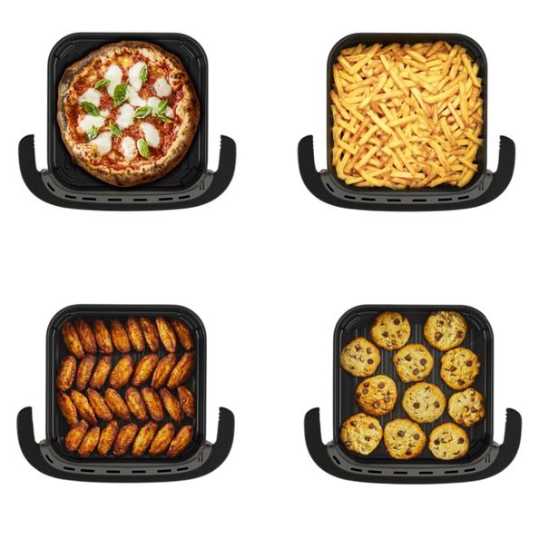 Tefal easy fry XL surface + pizzasnijder - 2