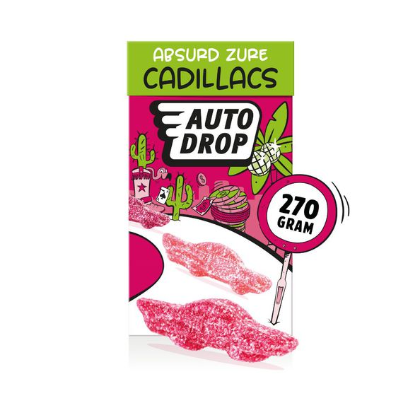 Autodrop mixdoos zure cadillacs 270 gr - 2