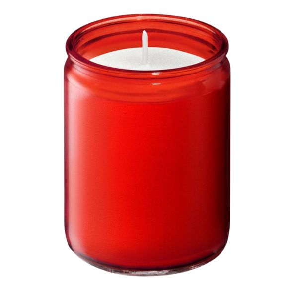 Bolsius prof star light glas rood a8 - 2
