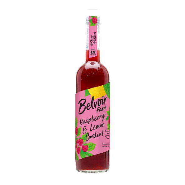 Belvoir siroop raspberry & lemon coridal bio 500 ml - 2