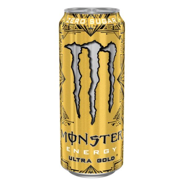 Monster energy ultra gold zero blik 0.5 liter - 2