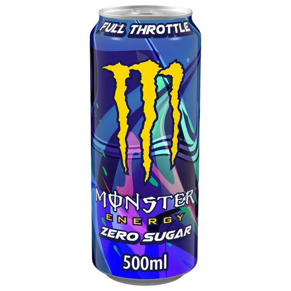 Monster energy Full Throttle zero sugar blik 0.5 liter - 2
