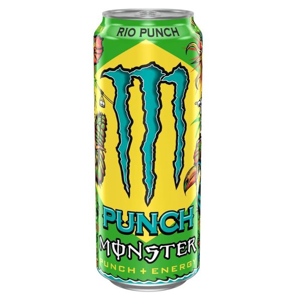 Monster juiced rio punch blik 0.5 liter - 2