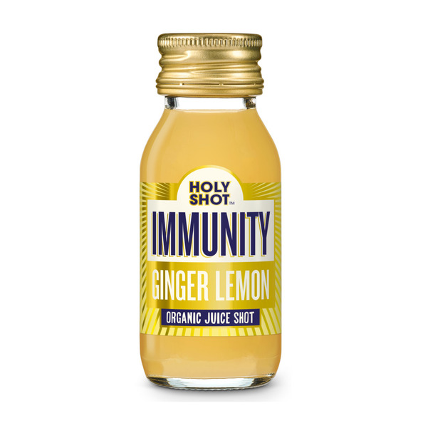 Holyshot immunity ginger lemon bio flesje 60 ml - 2