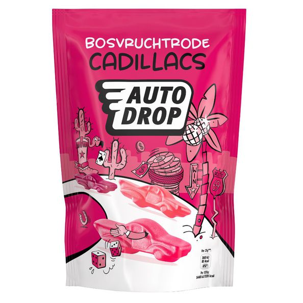 Autodrop mixzak bosvruchtrode cadillacs 150 gr - 2
