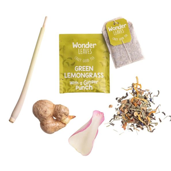 Wonder Leaves bio FT lemongrass ginger 1.8 gr - 2