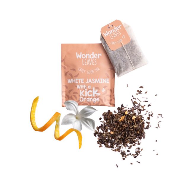 Wonder Leaves bio FT white jasmine 1.8 gr - 2