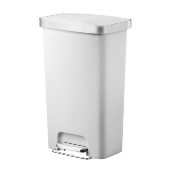 Hana pedaalemmer 45 liter EKO wit - 2