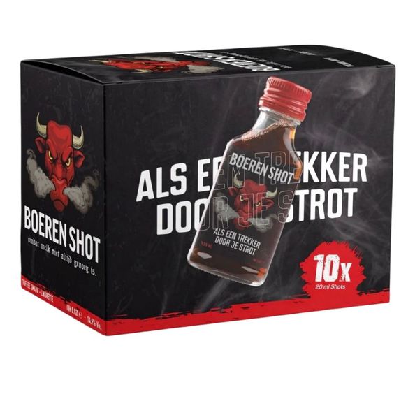 Boeren shot flesje 2 cl 16x10- pack - 2