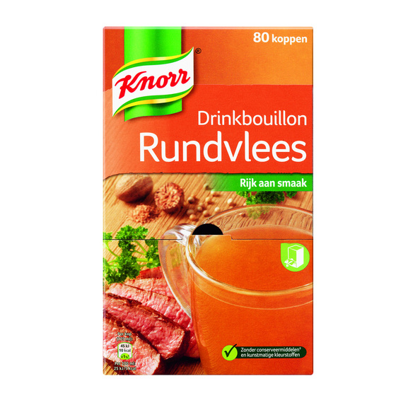 Knorr drinkbouillon rundvlees zakje - 2