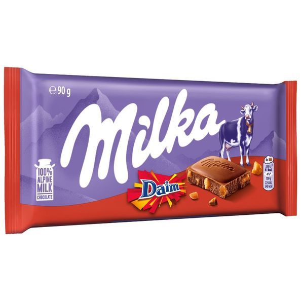Milka & daim 90 gr - 2