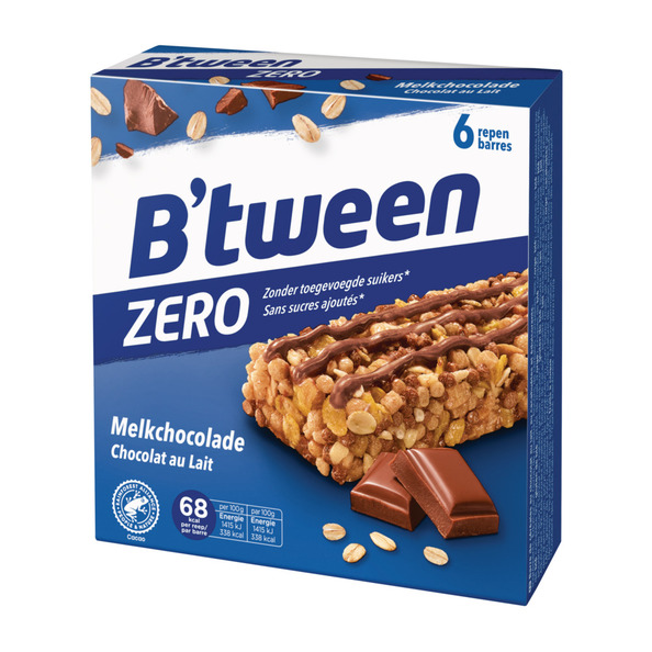 Hero b'tween zero melkchocolade 20 gr 10x6pack - 2
