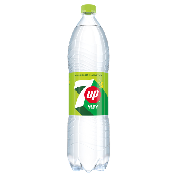 Seven up zero sugar pet 1.5 liter