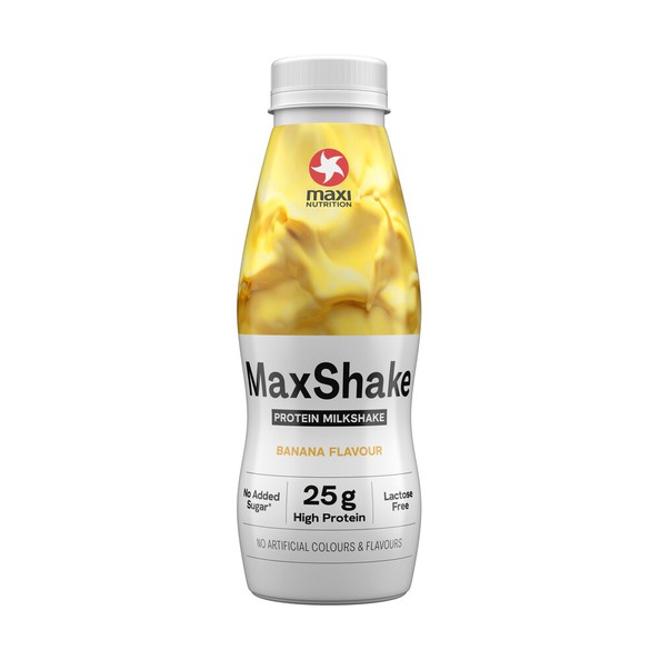 MAXI NUTRITION MaxShake Protein Milkshake Banana 330 ml Lactosefree