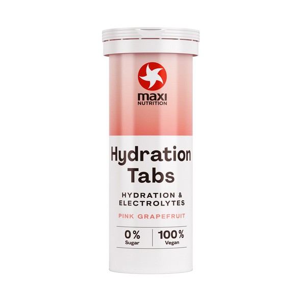 MAXI NUTRITION hydration tabs pink grapefruit 40 gr
