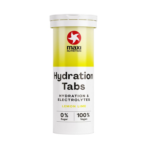 MAXI NUTRITION hydration tabs lemon lime 40 gr