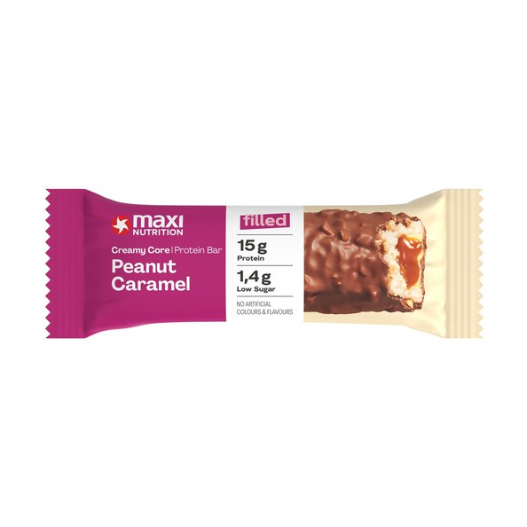 MAXI NUTRITION Creamy Core Protein Bar Peanut Caramel 45 gr