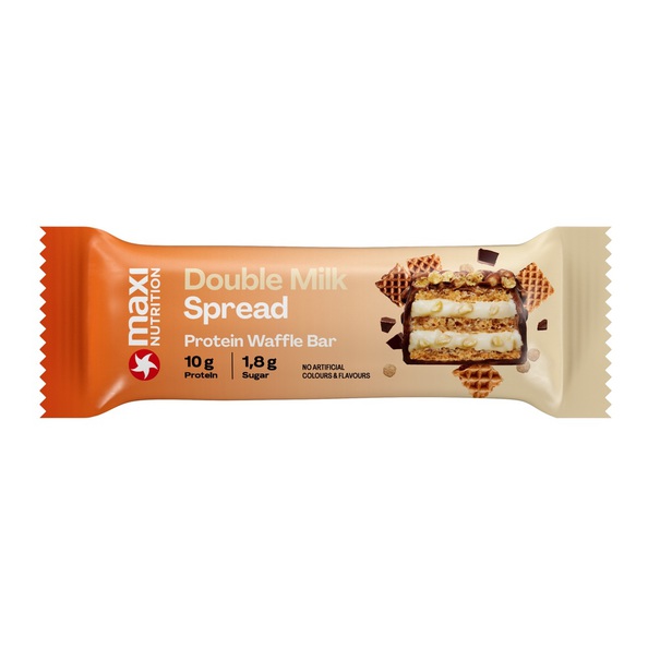 MAXI NUTRITION Waffle Bar Double Milk Spread 40 gr