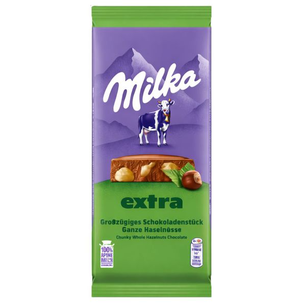 Milka hele hazelnoot 190gr. a12