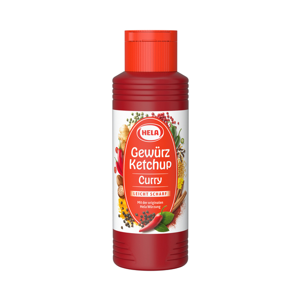 Hela curry gewürzketchup licht scharf 300ml. a12