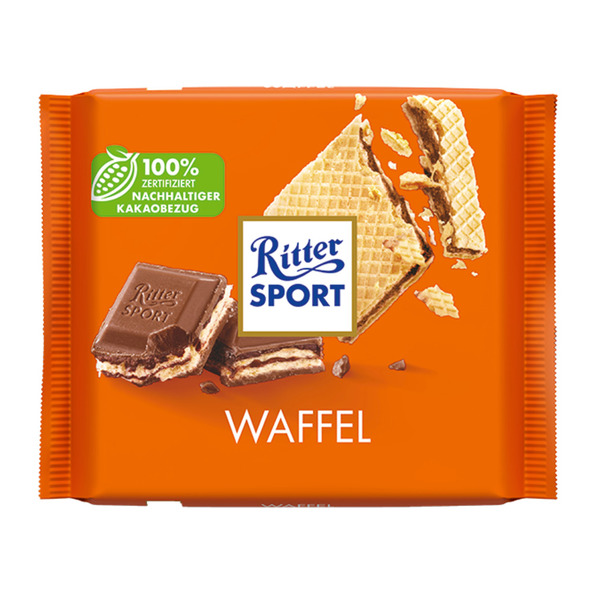 Ritter Sport waffel 100gr. a10