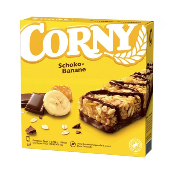 Corny  Musli -riegel schoko-banane 6x25gr. a10