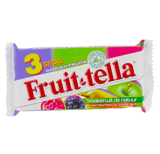 Fruittella gardenfruit 3-pack ( 3 x 41 gram )