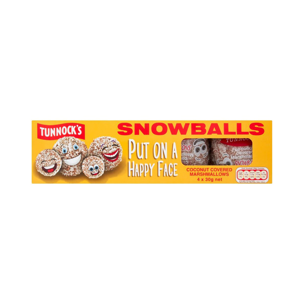 Tunnocks marshmallow snowballs kokos 4x30gr. a12