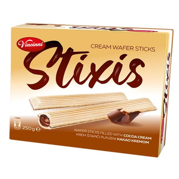 Stixis waffelstabchen kakao 250gr. a14