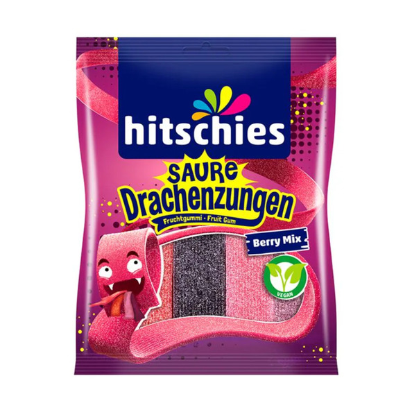 Hitschies saure drachenzungen berry mix 125gr. a20