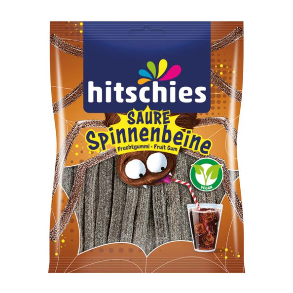 Hitschies saure spinnenbeine cola 125gr. a20