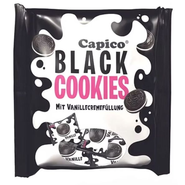 Capico black cookies vanille 200gr. a24