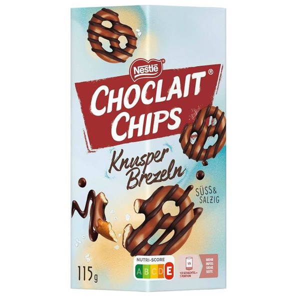Nestle choclait chips knusperbretzeln 115gr. a15