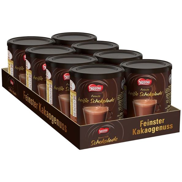 Nestle feinste heisse chocolade dose 250gr. a8 - 1