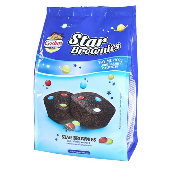 Codan star brownies schokolinsen beutel 200gr. a12